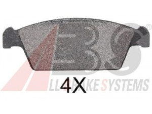 A.B.S. 37002 OE stabdžių trinkelių rinkinys, diskinis stabdys 
 Techninės priežiūros dalys -> Papildomas remontas
5521050E20, 55201-78820-000, 5521050E20