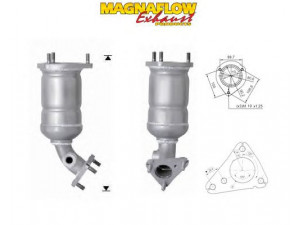 MAGNAFLOW 61201 katalizatoriaus keitiklis 
 Išmetimo sistema -> Katalizatoriaus keitiklis
96484268