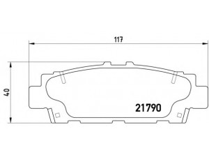 BREMBO P 83 032 stabdžių trinkelių rinkinys, diskinis stabdys 
 Techninės priežiūros dalys -> Papildomas remontas
0446650070, 0449250011, 449250011