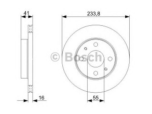 BOSCH 0 986 479 352 stabdžių diskas 
 Stabdžių sistema -> Diskinis stabdys -> Stabdžių diskas
43512 97202, 43512 97202 000
