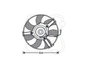 ELECTRO AUTO 32VB004 ventiliatorius, radiatoriaus 
 Aušinimo sistema -> Oro aušinimas
4B0959455, 4B3959455B, 4Z7959455A