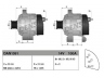 DENSO DAN1091 kintamosios srovės generatorius
2871A304, 2871A309, 3832556, T412401