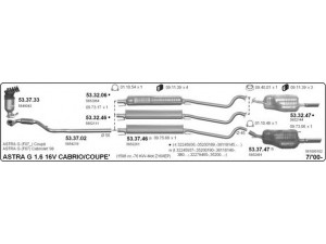 IMASAF 561000102 išmetimo sistema 
 Išmetimo sistema -> Išmetimo sistema, visa