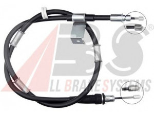 A.B.S. K19835 trosas, stovėjimo stabdys 
 Stabdžių sistema -> Valdymo svirtys/trosai
52128118AC