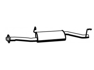 WALKER 17740 vidurinis duslintuvas 
 Išmetimo sistema -> Duslintuvas
6646729, 6808684