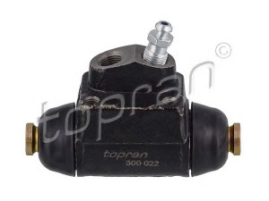 TOPRAN 300 022 rato stabdžių cilindras 
 Stabdžių sistema -> Ratų cilindrai
1 006 011, 1 126 532, 6 196 051