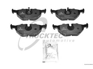 TRUCKTEC AUTOMOTIVE 08.34.106 stabdžių trinkelių rinkinys, diskinis stabdys
31 21 6 761 238, 34 11 1 164 582