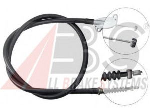 A.B.S. K13477 trosas, stovėjimo stabdys 
 Stabdžių sistema -> Valdymo svirtys/trosai
46430-87710-000