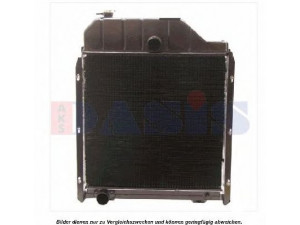 AKS DASIS 440069N radiatorius, variklio aušinimas
