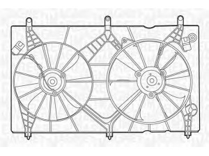 MAGNETI MARELLI 069422402010 ventiliatorius, radiatoriaus 
 Aušinimo sistema -> Oro aušinimas
19015-RAA-A02