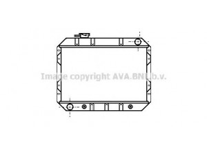 AVA QUALITY COOLING FD2024 radiatorius, variklio aušinimas 
 Aušinimo sistema -> Radiatorius/alyvos aušintuvas -> Radiatorius/dalys
79BB8005FA