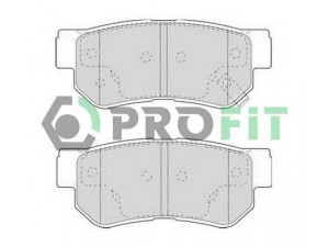 PROFIT 5000-1606 C stabdžių trinkelių rinkinys, diskinis stabdys 
 Techninės priežiūros dalys -> Papildomas remontas
583021CA00, 583021CA10, 5830226A00