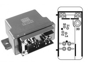 BERU GR070 valdymo blokas, kaitinimo žvakių sistema 
 Elektros įranga -> Valdymo blokai
002 545 42 32, 002 545 43 32