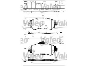 VALEO 601293 stabdžių trinkelių rinkinys, diskinis stabdys 
 Techninės priežiūros dalys -> Papildomas remontas
4254-A9, 4254A9