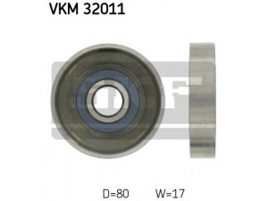 SKF VKM 32011 kreipiantysis skriemulys, V formos rumbuotas diržas 
 Diržinė pavara -> V formos rumbuotas diržas/komplektas -> Laisvasis/kreipiamasis skriemulys
7749452, 7784613