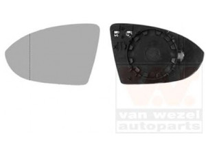 VAN WEZEL 5766837 veidrodėlio stiklas, išorinis veidrodėlis 
 Kėbulas -> Keleivių kabina -> Veidrodėlis
5G0 857 521, 5G0857521