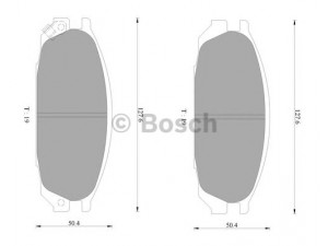 BOSCH 0 986 AB2 312 stabdžių trinkelių rinkinys, diskinis stabdys 
 Techninės priežiūros dalys -> Papildomas remontas
44060 05J86, 44060 05J87, 44060 05J88