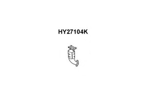 VENEPORTE HY27104K katalizatoriaus keitiklis 
 Išmetimo sistema -> Katalizatoriaus keitiklis
2895023460