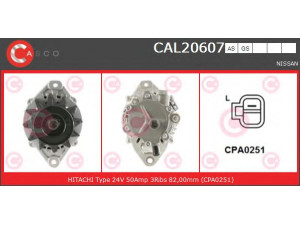 CASCO CAL20607GS kintamosios srovės generatorius
8971443921, 8971701602, 8971701631