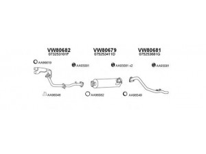 VENEPORTE 800398 išmetimo sistema