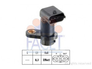 FACET 9.0449 jutiklis, skirstomojo veleno padėtis 
 Elektros įranga -> Jutikliai
71739799, 62 38 282, 24 435 096