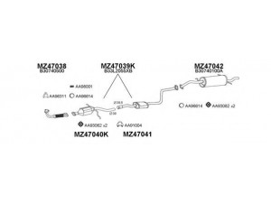 VENEPORTE 470050 išmetimo sistema