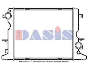 AKS DASIS 370047N radiatorius, variklio aušinimas 
 Aušinimo sistema -> Radiatorius/alyvos aušintuvas -> Radiatorius/dalys