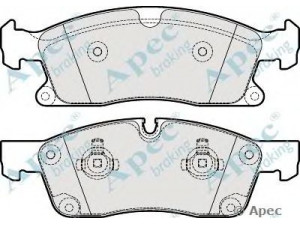 APEC braking PAD1924 stabdžių trinkelių rinkinys, diskinis stabdys 
 Techninės priežiūros dalys -> Papildomas remontas
0064203920, 0774208020, A0064203920