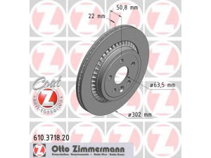 ZIMMERMANN 610.3718.20 stabdžių diskas 
 Dviratė transporto priemonės -> Stabdžių sistema -> Stabdžių diskai / priedai
31277357, 31410569