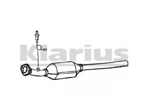 KLARIUS 311032 katalizatoriaus keitiklis 
 Išmetimo sistema -> Katalizatoriaus keitiklis
7700821146