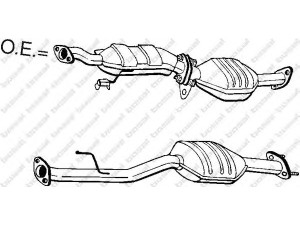 BOSAL 099-221 katalizatoriaus keitiklis 
 Išmetimo sistema -> Katalizatoriaus keitiklis
6195868, 6198412, 6545148