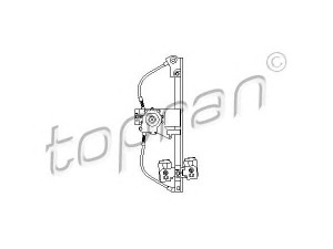 TOPRAN 108 673 lango pakėliklis 
 Vidaus įranga -> Elektrinis lango pakėliklis
1H4 839 462, 1H4 839 462A
