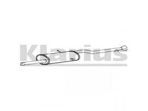 KLARIUS 250641 galinis duslintuvas 
 Išmetimo sistema -> Duslintuvas
1684904321