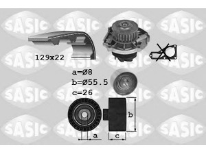SASIC 3906042 vandens siurblio ir paskirstymo diržo komplektas 
 Diržinė pavara -> Paskirstymo diržas/komplektas -> Paskirstymo diržas/komplektas
55184081+71754561, 55184081+71754561