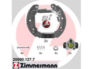ZIMMERMANN 20990.127.7 stabdžių trinkelių komplektas 
 Techninės priežiūros dalys -> Papildomas remontas