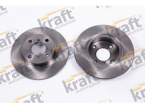 KRAFT AUTOMOTIVE 6041720 stabdžių diskas 
 Stabdžių sistema -> Diskinis stabdys -> Stabdžių diskas
47 00 711, 9193872, 55311-83E00