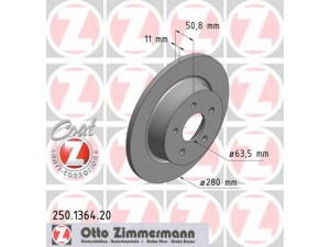 ZIMMERMANN 250.1364.20 stabdžių diskas 
 Dviratė transporto priemonės -> Stabdžių sistema -> Stabdžių diskai / priedai
1 683 383, 1 683 884, 1 829 615