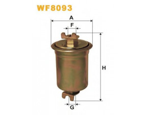 WIX FILTERS WF8093 kuro filtras
FS76, ELE3590