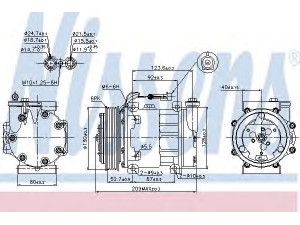 NISSENS 89120 kompresorius, oro kondicionierius 
 Oro kondicionavimas -> Kompresorius/dalys
60610275, 60653652, 60814396, 71721751