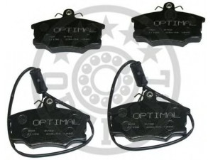 OPTIMAL 9702 stabdžių trinkelių rinkinys, diskinis stabdys 
 Techninės priežiūros dalys -> Papildomas remontas
0060743564, 0060760114, 16420220520130