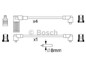 BOSCH 0 986 356 718 uždegimo laido komplektas 
 Kibirkšties / kaitinamasis uždegimas -> Uždegimo laidai/jungtys
7716094, 7716094, 7716094