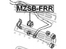 FEBEST MZSB-FRR skersinio stabilizatoriaus įvorių komplektas
S10H-28-156