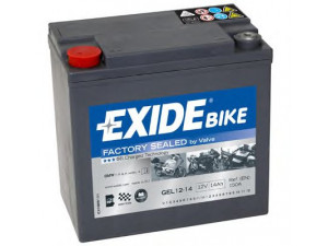 EXIDE GEL12-14 starterio akumuliatorius; starterio akumuliatorius 
 Elektros įranga -> Akumuliatorius
