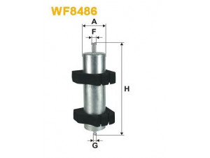 WIX FILTERS WF8486 kuro filtras 
 Techninės priežiūros dalys -> Papildomas remontas
8R0127400A, 8R0127400A