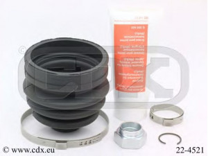 CDX 22-4521 gofruotoji membrana, kardaninis velenas 
 Ratų pavara -> Gofruotoji membrana