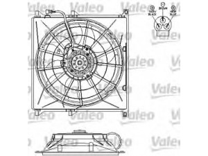 VALEO 696123 elektrovariklis, raditoriaus ventiliatorius 
 Aušinimo sistema -> Radiatoriaus ventiliatorius
64 50 8 372 039, 64508372039