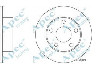 APEC braking DSK2053 stabdžių diskas 
 Stabdžių sistema -> Diskinis stabdys -> Stabdžių diskas
4B0615601