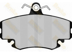 Brake ENGINEERING PA339 stabdžių trinkelių rinkinys, diskinis stabdys 
 Techninės priežiūros dalys -> Papildomas remontas
410609342R, 7701206082, 7701206085