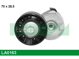 LUCAS ENGINE DRIVE LA0163 įtempiklio svirtis, V formos rumbuotas diržas 
 Diržinė pavara -> V formos rumbuotas diržas/komplektas -> Įtempiklis
2994029, 504000410, 504086751