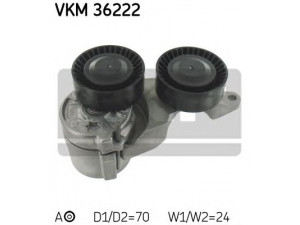 SKF VKM 36222 įtempiklio skriemulys, V formos rumbuotas diržas 
 Diržinė pavara -> V formos rumbuotas diržas/komplektas -> Įtempiklio skriemulys
30757282, 31251251
